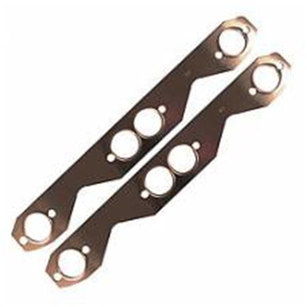Green Arrow Equipment 1.87 Dia. Copper Embossed Exhaust Gasket for Big Block Chevrolet GR3622270 - main